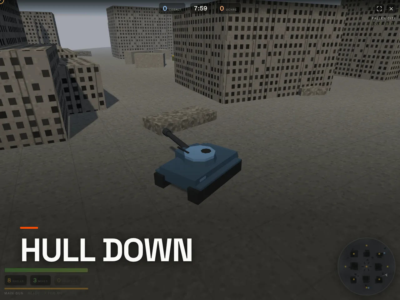 Screenshot of Hull Down