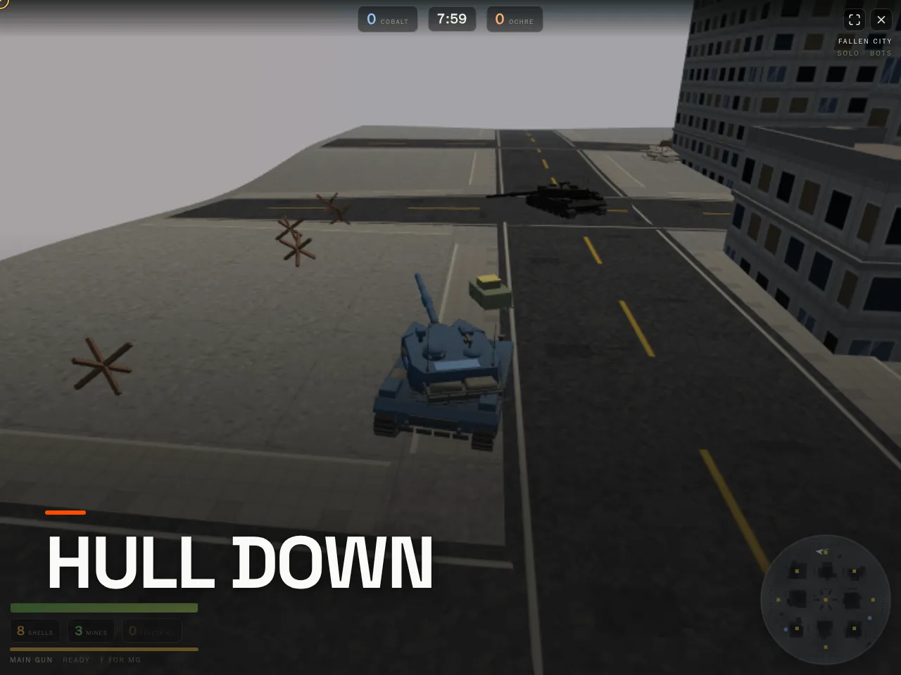 Screenshot of Hull Down